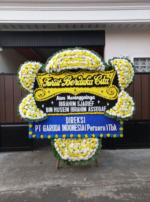 Papan Bunga Duka di Korpri Jaya