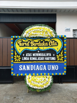 Papan Bunga Duka di Korpri Jaya